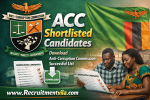ACC Shortlisted Candidates