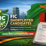 FIC Shortlisted Candidates