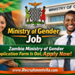 Ministry of Gender Job