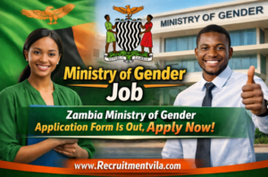 Ministry of Gender Job