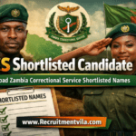 ZCS Shortlisted Candidate