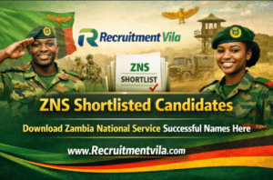 ZNS Shortlisted Candidates