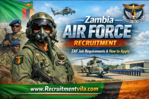 Zambia Air Force Recruitment