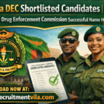 Zambia DEC Shortlisted Candidates