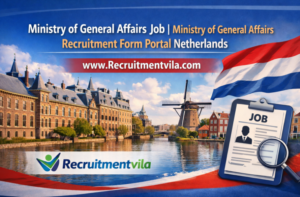Ministry of General Affairs Job