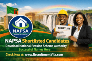 NAPSA Shortlisted Candidates