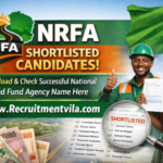 NRFA Shortlisted Candidates