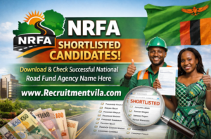 NRFA Shortlisted Candidates