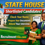 State House Shortlisted Candidates