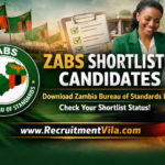 ZABS Shortlisted Candidates