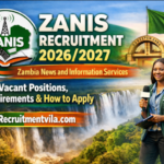ZANIS Recruitment