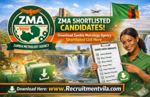 ZMA Shortlisted Candidates