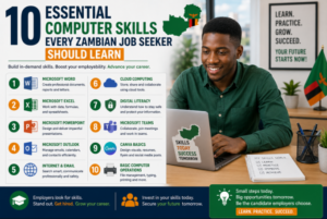 10 Essential Computer Skills Every Zambian Job Seeker Should Learn