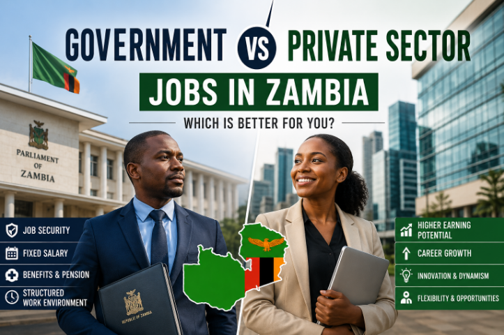 Government vs Private Sector Jobs in Zambia