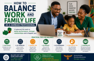 How to Balance Work and Family Life as a Zambian Professional