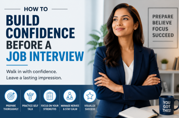 How to Build Confidence Before a Job Interview