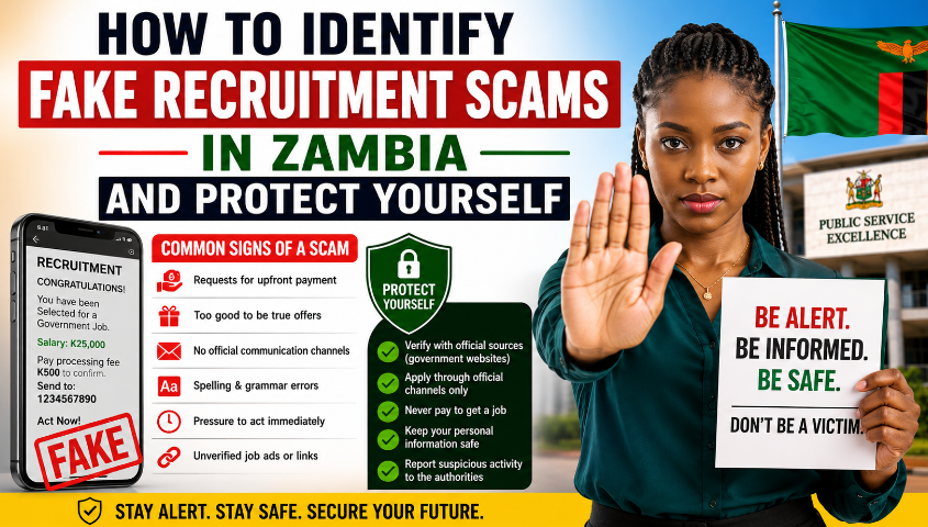 How to Identify Fake Recruitment Scams in Zambia and Protect Yourself