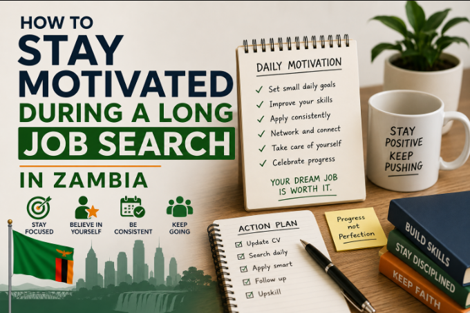How to Stay Motivated During a Long Job Search in Zambia