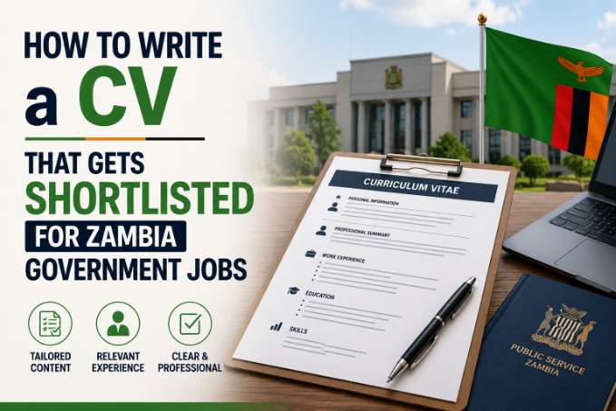 How to Write a CV That Gets Shortlisted for Zambia Government Jobs