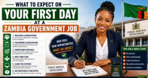 What to Expect on Your First Day at a Zambia Government Job