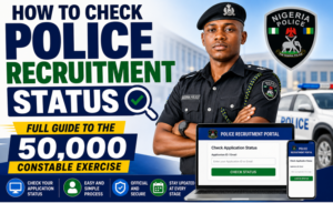 How to Check Police Recruitment Status