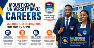 Mount Kenya University (MKU) Careers